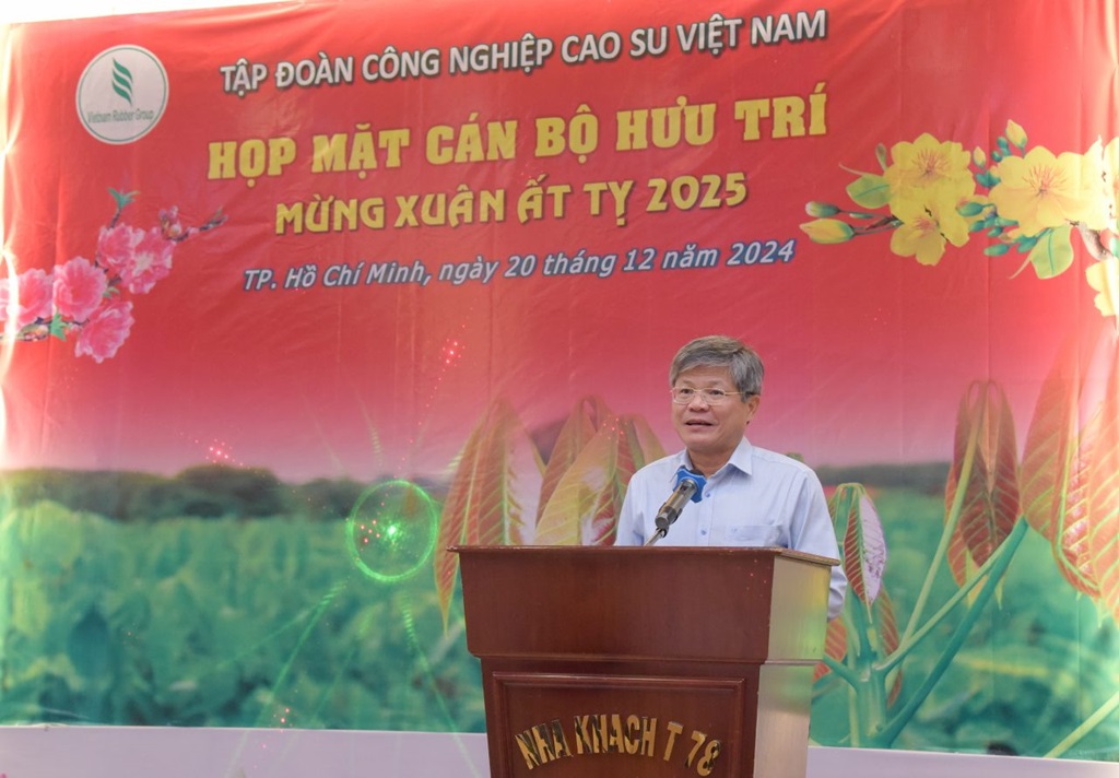 VRG họp mặt cán bộ hưu trí mừng xuân Ất Tỵ